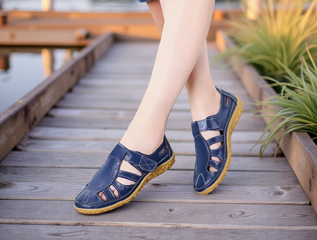 Vita™ | Sandales en Cuir Véritable – Élégance Intemporelle et Confort Optimal