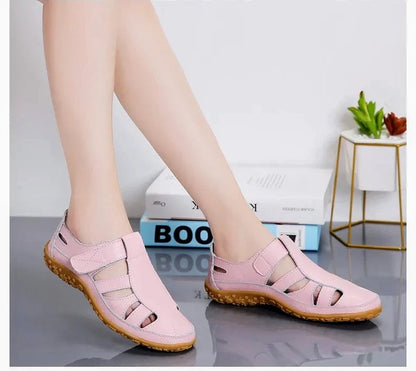 Vita™ | Sandales en Cuir Véritable – Élégance Intemporelle et Confort Optimal