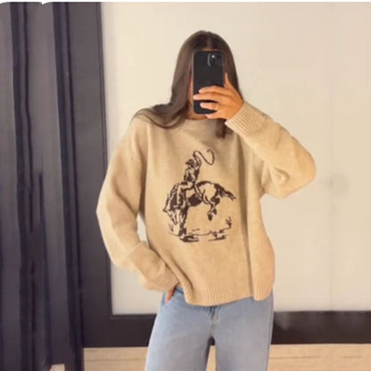 Texture en maille de haute qualité du pull KnitEase™, vue rapprochée.