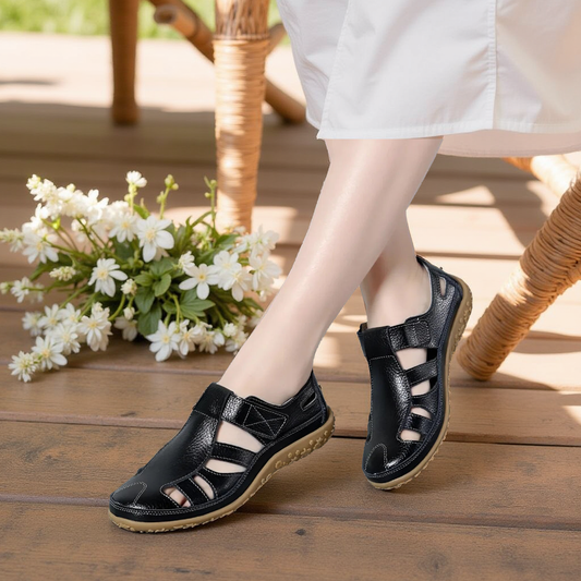 Vita™ | Sandales en Cuir Véritable – Élégance Intemporelle et Confort Optimal